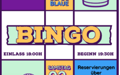 BINGO Abend am 2. November