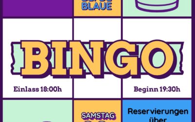 Bingo-Abend am 29. August 2026