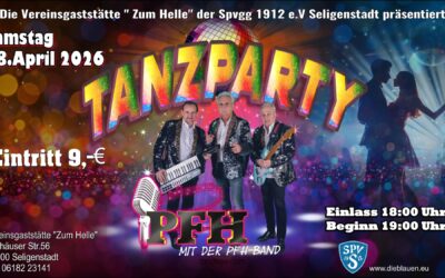 Tanzparty am 18.04.2026