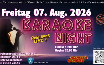 Karaoke-Night 07.08.2026